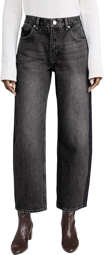 Cicy Bell Womens Wide Leg Jeans Casual Loose High Waisted Color Block Vintage Baggy Denim Pants | Amazon (US)
