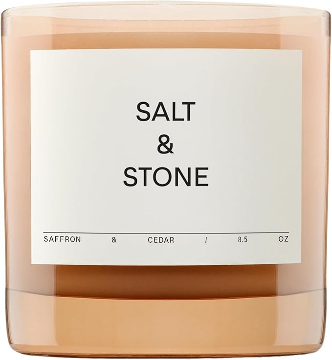 SALT & STONE Scented Candle for Women & Men | Hand-Poured, Aromatic & Fragrant | Coconut & Soy Bl... | Amazon (US)