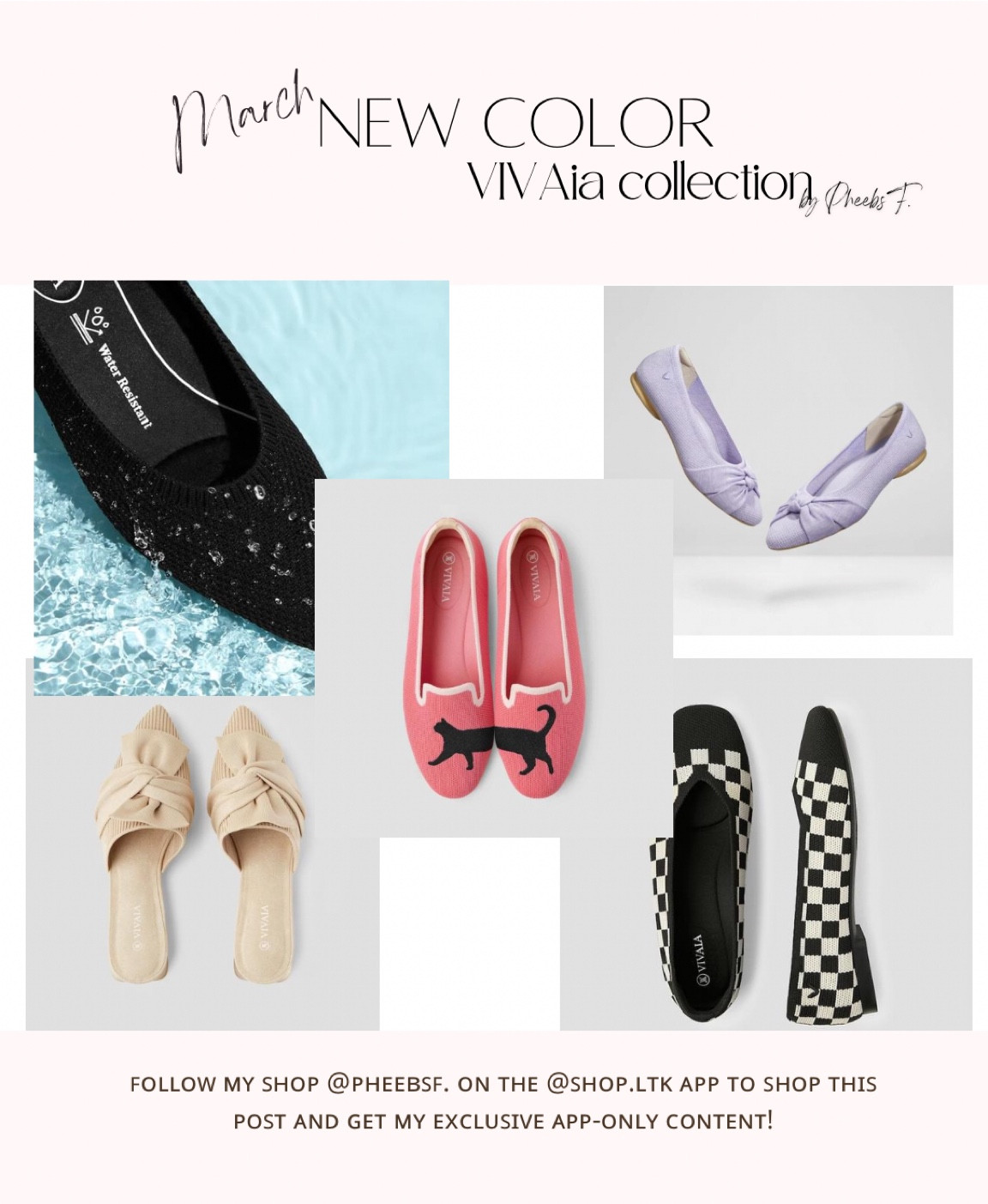 VIVAIA was founded in 2020 with a mission to create stylish and sustainable footwear. 
And the series of Aria 5 has water-repellent, these will repel any water that touches your shoes. Love it💜💜

#shoe #flats #boots

#LTKunder100 #LTKstyletip #LTKworkwear