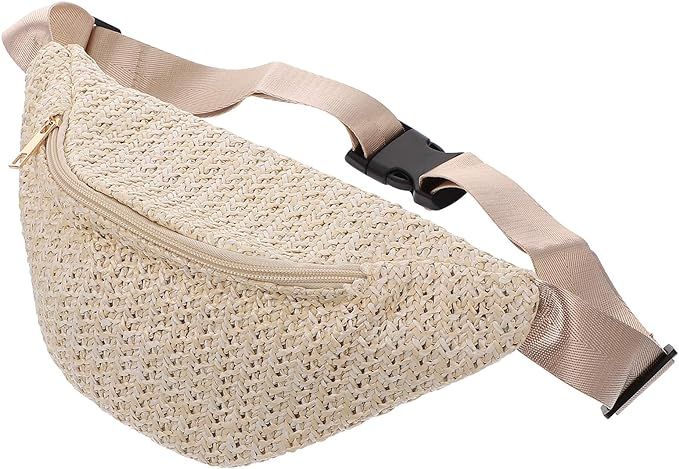 Women's Crossbody Handbags, Straw Bags for Women 2024 Boho Straw Beach Bag Shoulder Bag, Women Su... | Amazon (US)