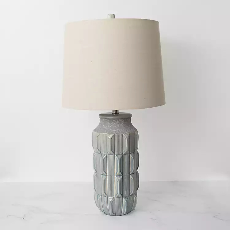 New! Stone Haze Ceramic Table Lamp | Kirkland's Home