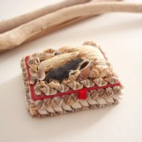 Vintage Box Shell Collection Kitch House Interior Storage Organization Jewelry Metal Small Handmade Ocean Decoration Flea Market Beach Decor | Etsy (US)