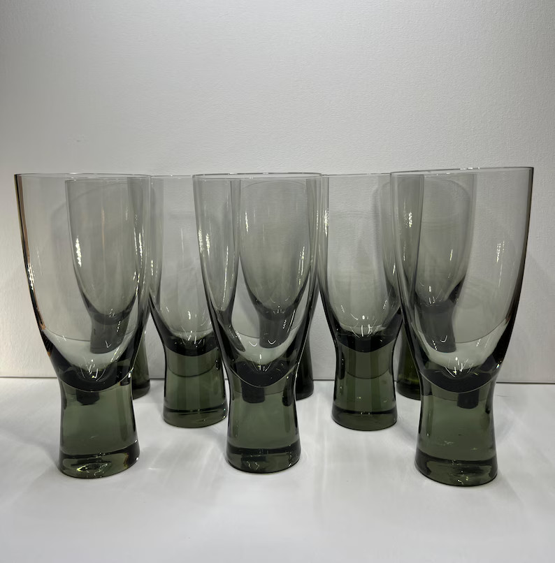 Holmegaard Smoke Canada Smoke Glasses (different Sizes Available) - Etsy | Etsy (US)