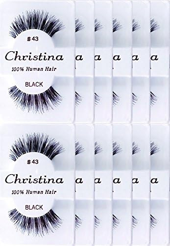 Christina 12 Pack False Eye Lashes Style 43 | Amazon (US)