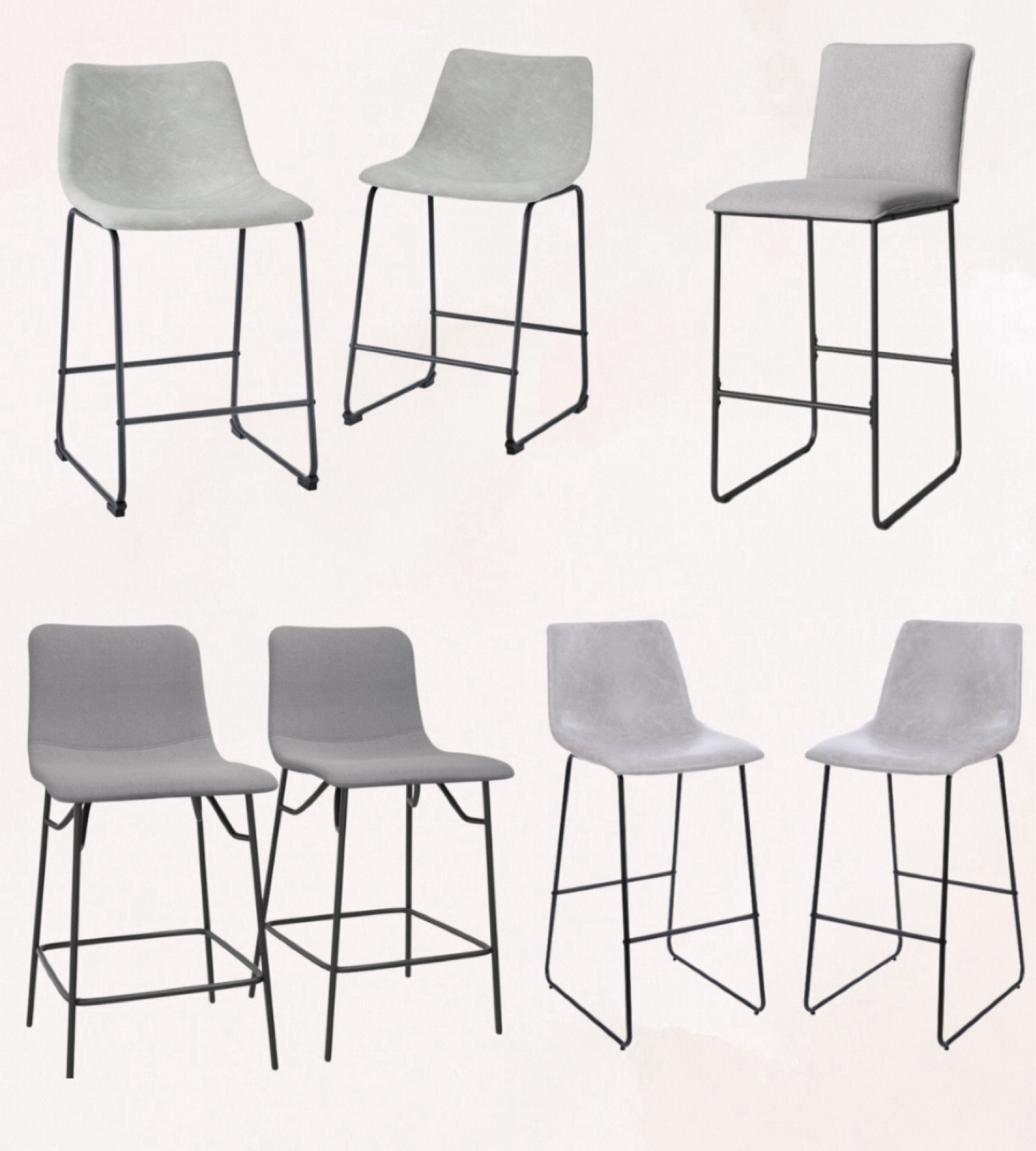Modern bar stools similar to mine!

#LTKHome