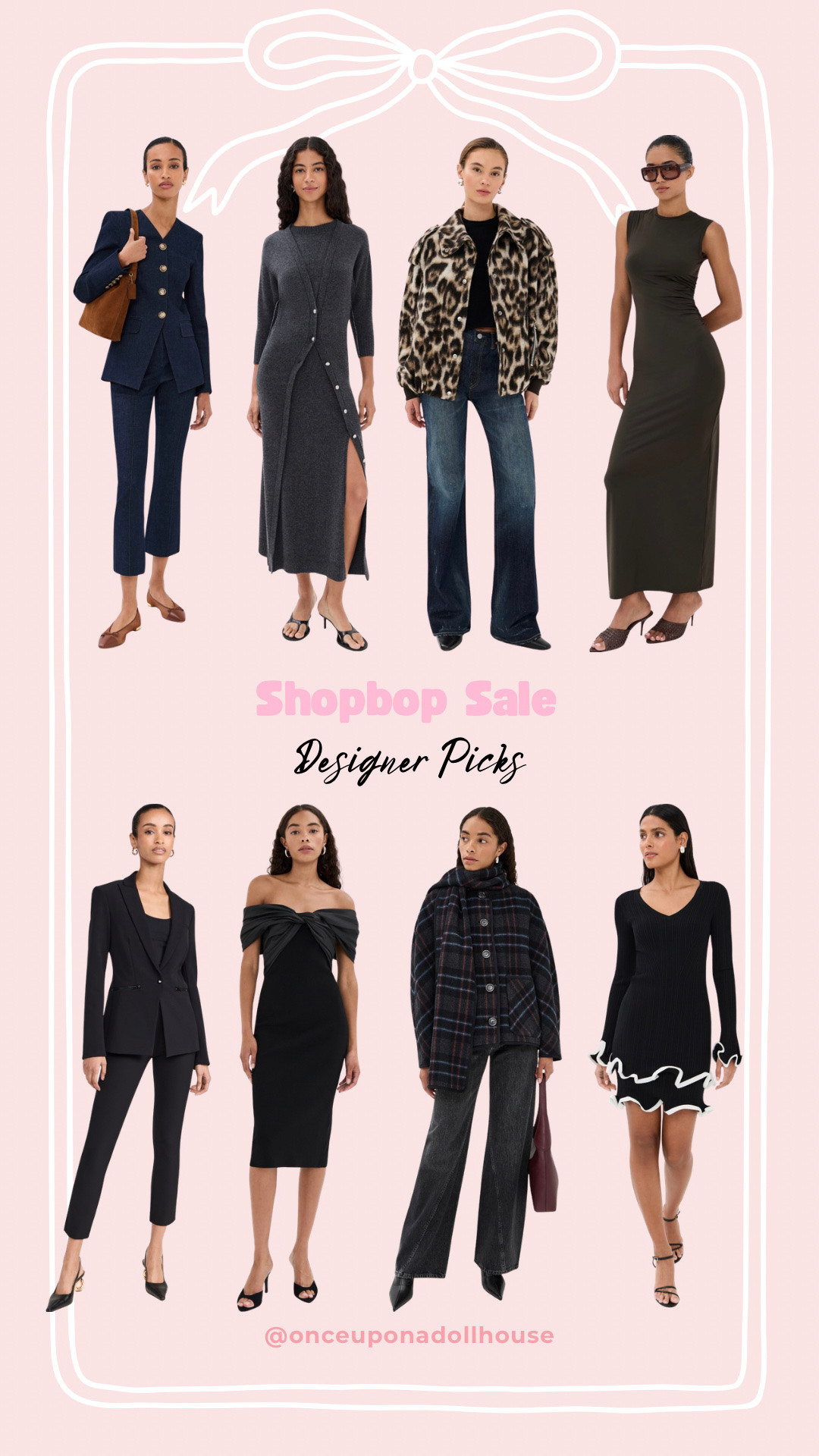 Shopbop Sale - Designer Picks! 

Dresses, jackets, blazer, coat, pants