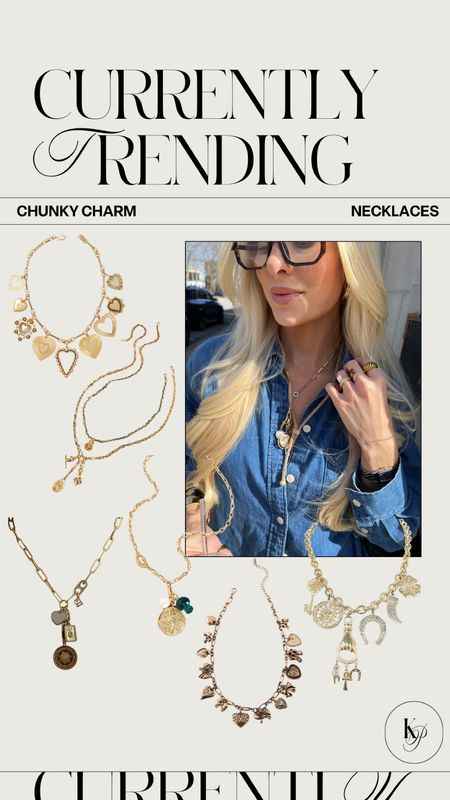 Currently Trending - Chunky Necklaces! #kathleenpost #currentlytrending #chunkynecklace

#LTKstyletip