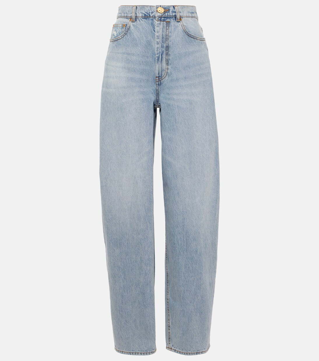 Natura high-rise barrel-leg jeans | Mytheresa (UK)