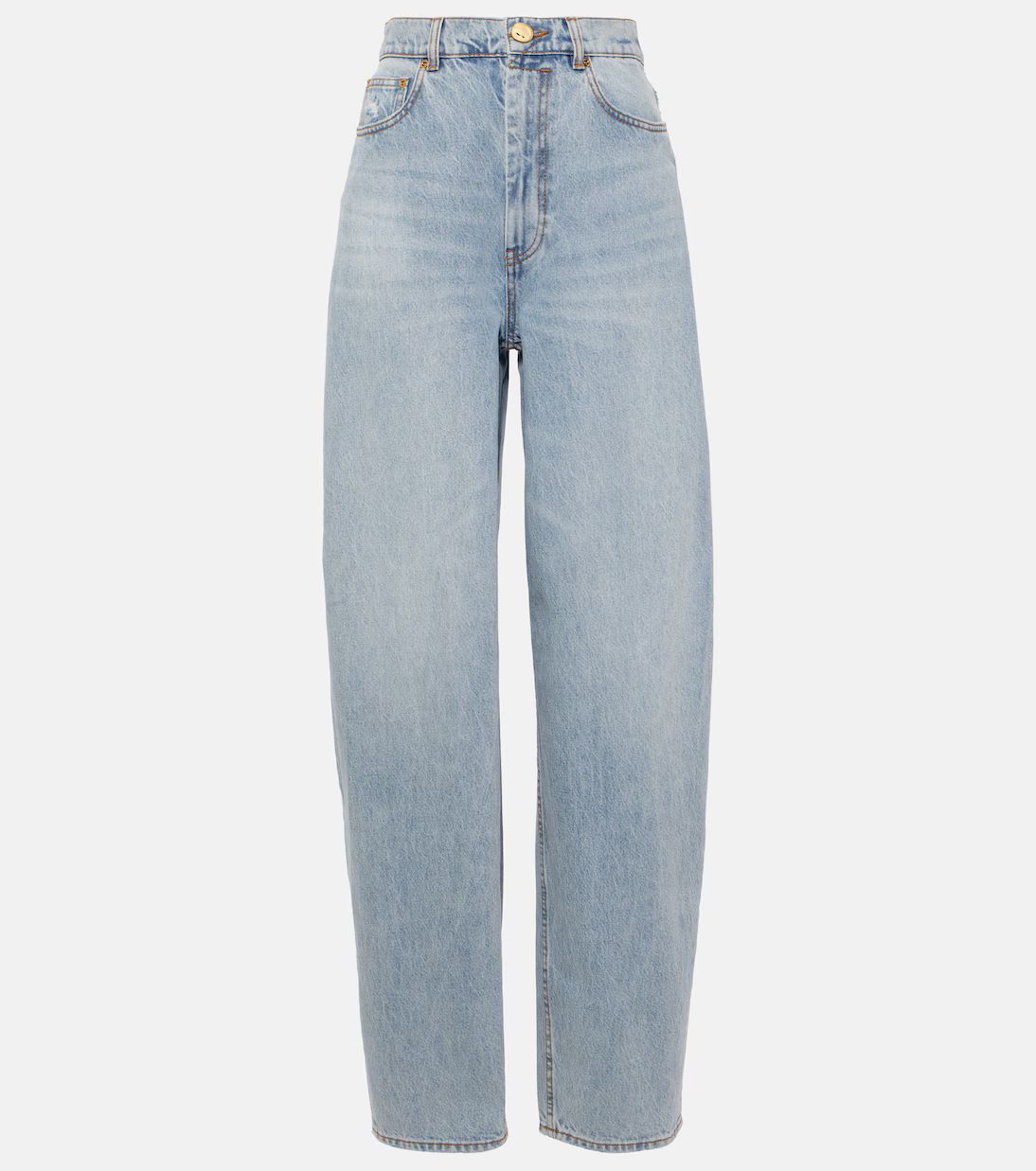 Natura high-rise barrel-leg jeans | Mytheresa (UK)