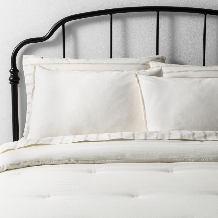 Solid Linen Blend Comforter & Sham Set - Hearth & Hand™ with Magnolia | Target