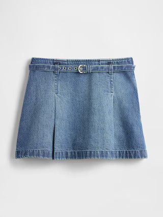 Denim Belted Mini Skirt | Gap (US)