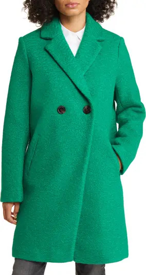 Bouclé Tweed Double Breasted Coat | Nordstrom