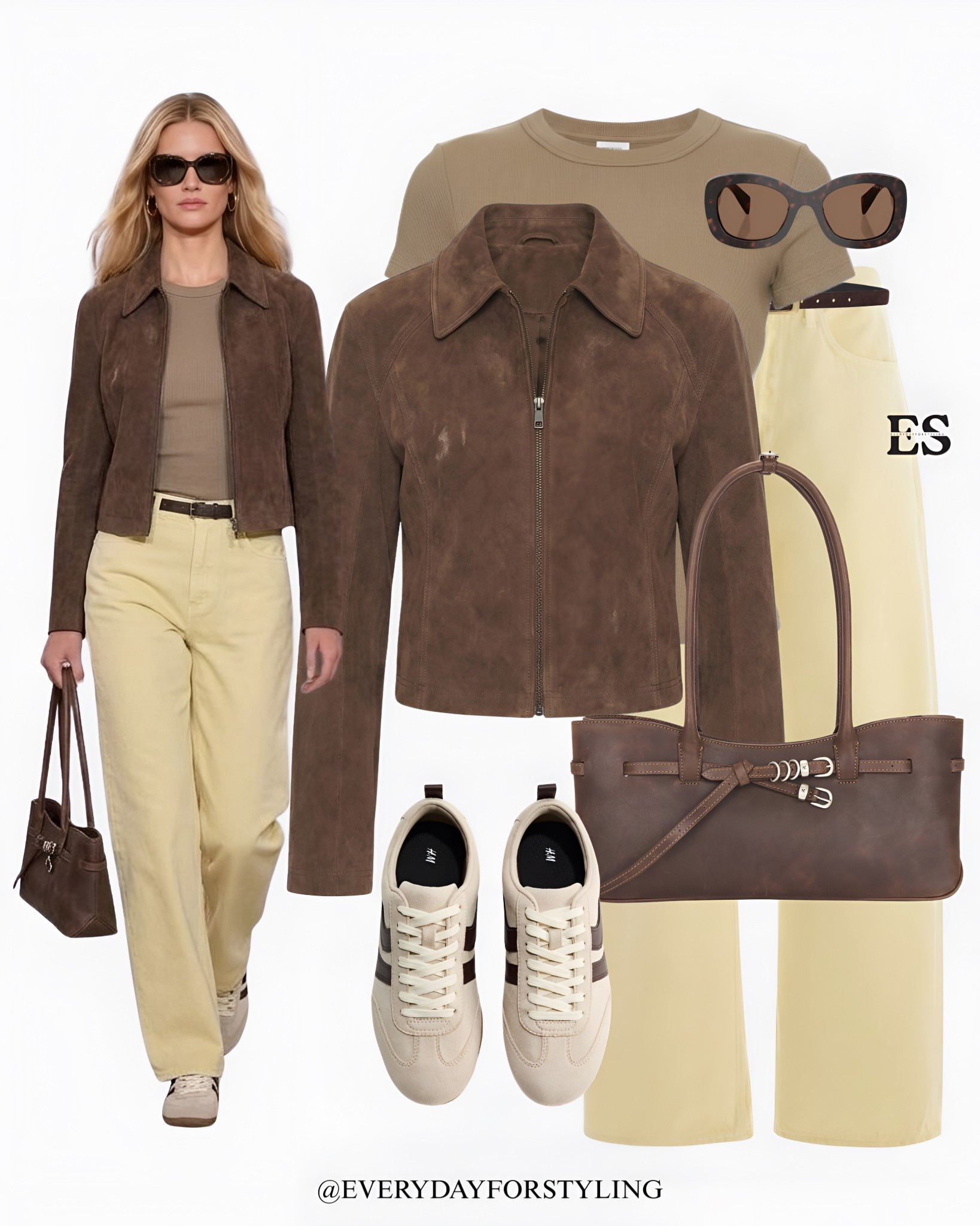 Classic suede jacket paired with butter yellow for a timeless casual outfit 🌼

butter yellow jeans outfit, butter yellow outfit ideas, spring outfit ideas women, pastel outfit ideas women, yellow jeans styling, casual chic spring outfits, soft color outfits women, spring fashion trends women, everyday outfit inspiration women, casual fashion ideas women, color trend outfits women, modern classic outfits women, aesthetic outfit ideas women, comfortable stylish outfits women, spring casual outfits women, trendy everyday outfits women, light color outfits women spring outfits, spring style, summer outfit ideas, how to wear, what to wear, ways to style, everydayforstyling

#zara #springoutfits, #butteryellowjeans, casualchic, #denimstyle, #outfitinspiration  

#LTKTravel #LTKSpringSale #LTKootd