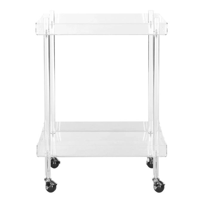 Click for more info about Acrylic Kitchen Cart in Clear