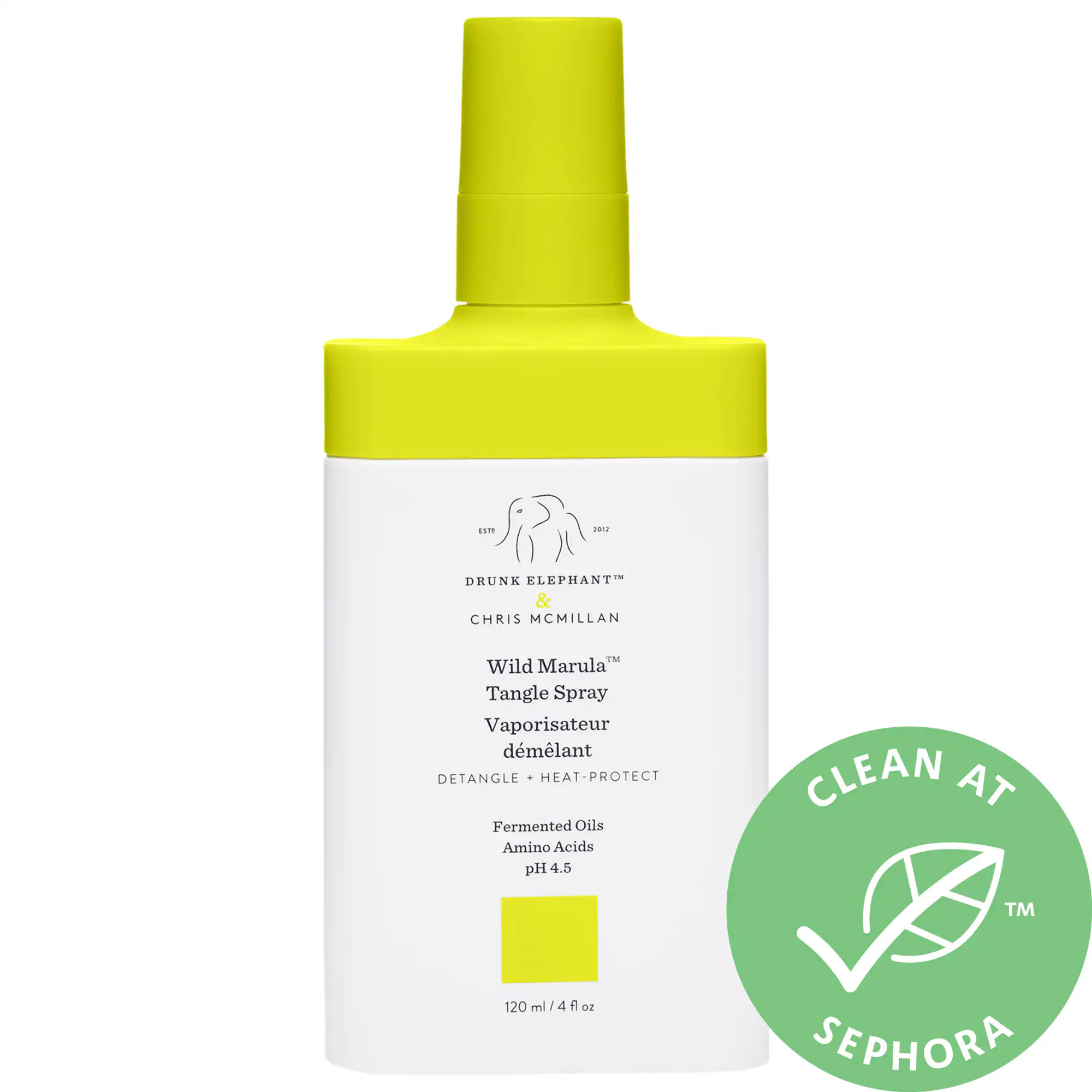 Drunk Elephant Wild Marula™ Tangle Spray 4.0 oz/ 120 mL | Sephora (US)
