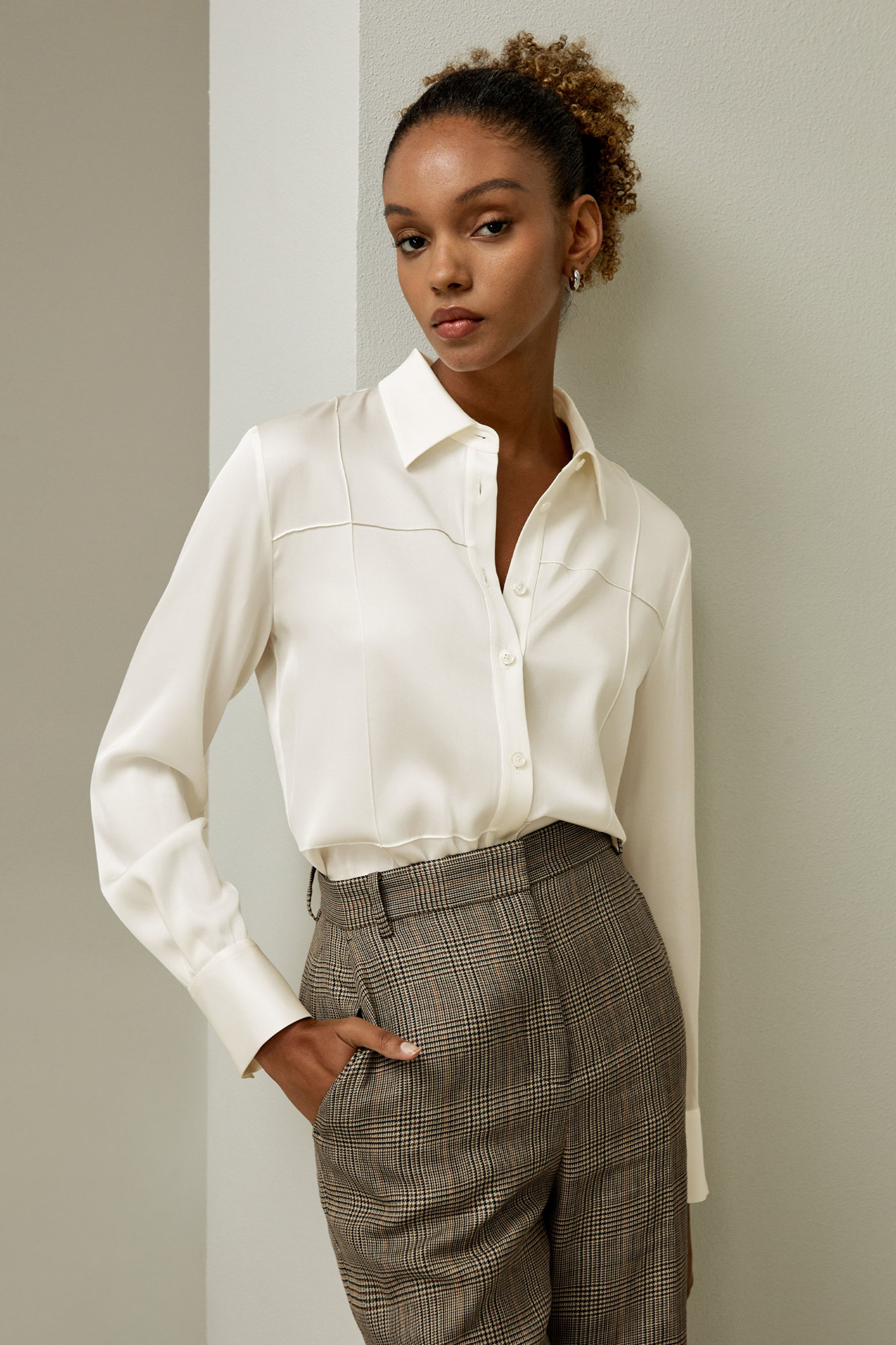 Sprezzatura Silk Blouse | LilySilk