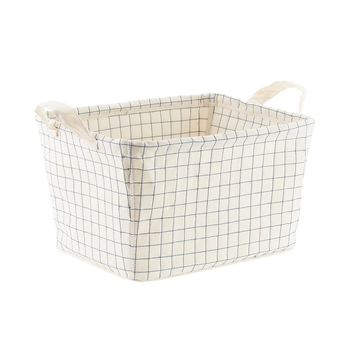 Canvas Quilted Bins | The Container Store