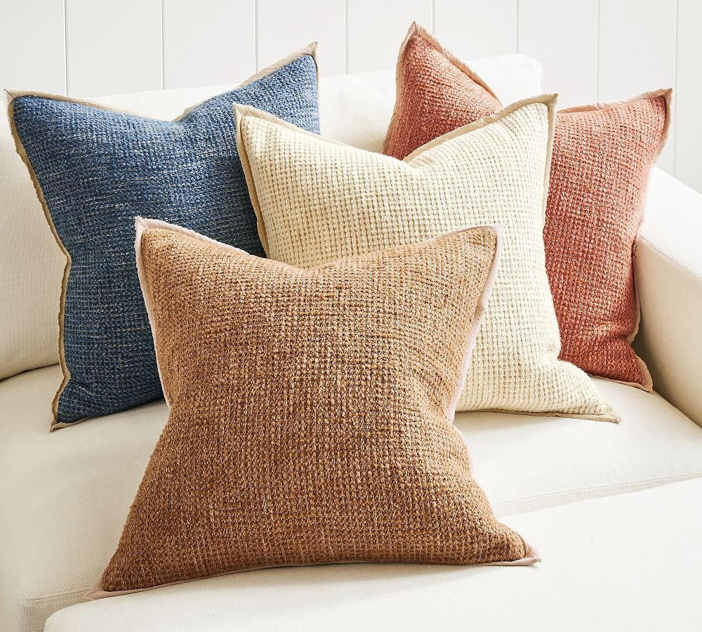 Cardwell Flange Throw Pillow | Pottery Barn (US)