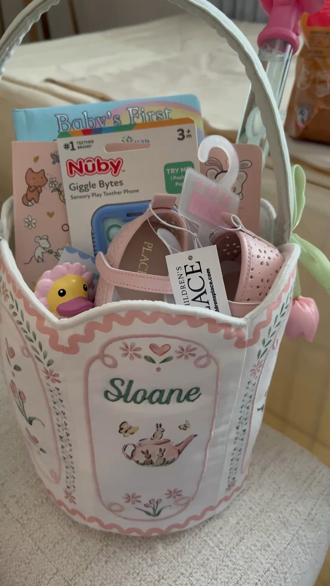Baby Easter basket for my daughters first Easter! 

#LTKKids #LTKmomlife #LTKBaby