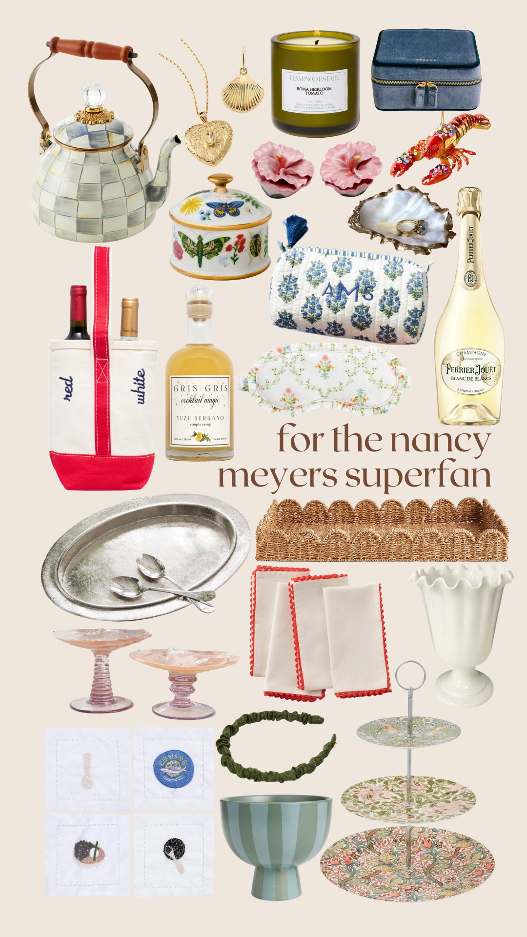 Gifts for the Nancy Meyers superfan 

 #LTKGiftGuide #LTKHoliday #LTKSeasonal
