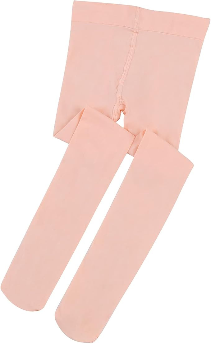 Jinscorado Grils' Dance Tights Ultra Soft Ballet Footed Tights for Toddler/Little Kid/Big Kid | Amazon (US)
