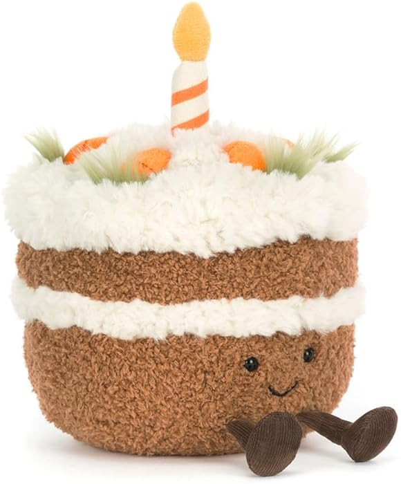 Jellycat Amuseables Carrot Cake - Jellycat Spring Collection 2026 Exclusive | Amazon (US)