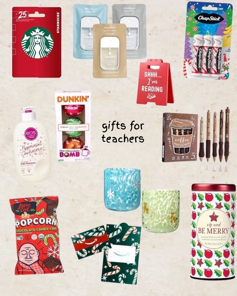 small/easy/quick gifts for teachers in yours kid’s lives 🫶

#LTKHoliday #LTKGiftGuide #LTKmomlife