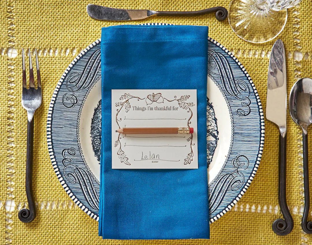 Place Cards  Thanksgiving With Letterpress - Etsy | Etsy (US)