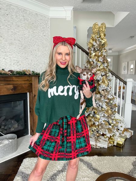 Matching plaid!

Christmas outfit, dog sweater, Christmas sweater, dog clothes, Shein 

#LTKfamily #LTKSeasonal #LTKHoliday