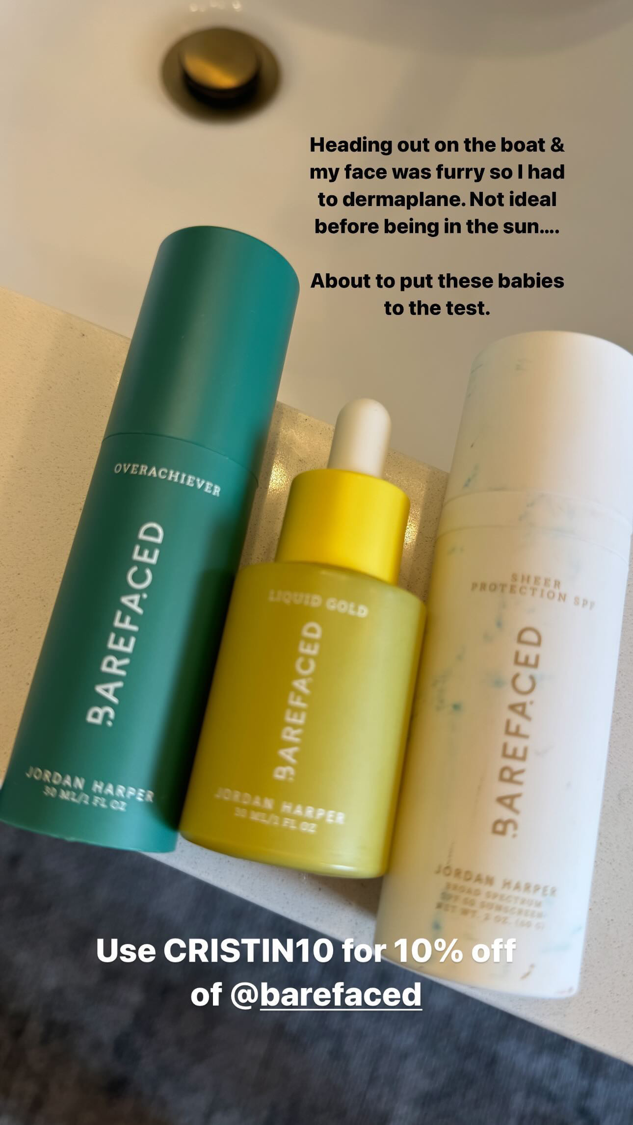 Post dermaplaning lineup

 Barefaced now available on Amazon!

10% off with code CRISTIN10 (first-time customers only)

#LTKBeauty