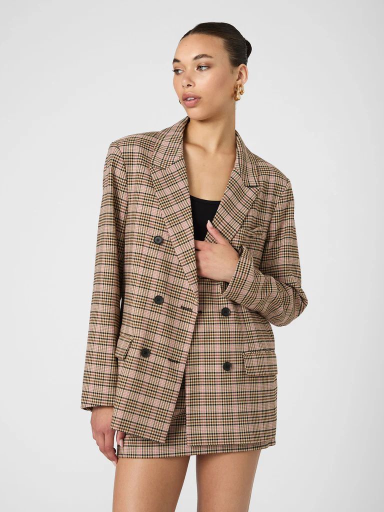 Gina Check Blazer | French Connection (US)