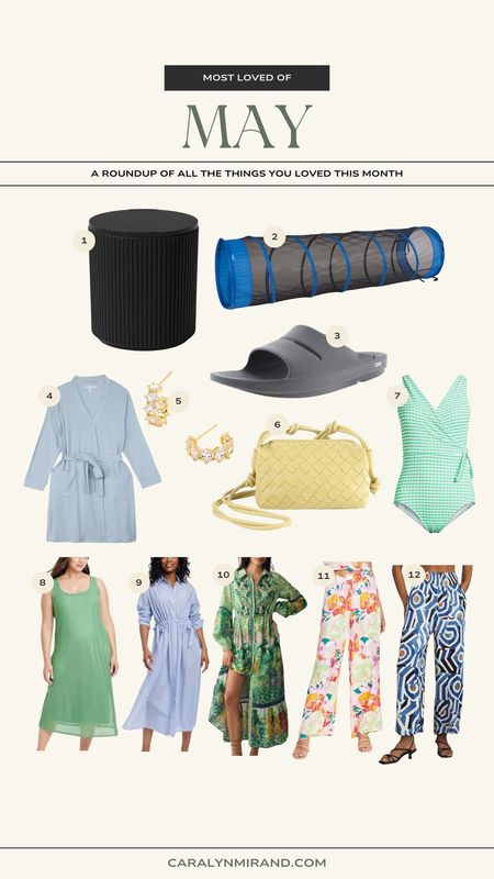 Your most loved of May! Outdoor storage side table, baby toys, sandals, swimsuits, and the perfect date night & summer outfits! 

#LTKHome #LTKKids #LTKStyleTip