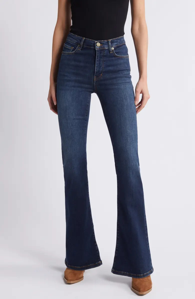 FRAME Le Easy High Waist Flare Jeans | Nordstrom | Nordstrom