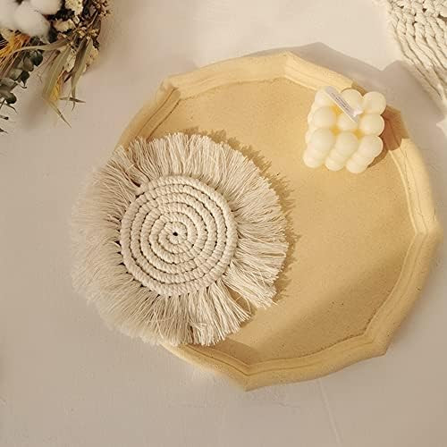 VEHHE Pot Holders for Kitchen, Round Kitchen Trivets for Hot Dishes, Hot Pot Holders Set Protect ... | Amazon (US)