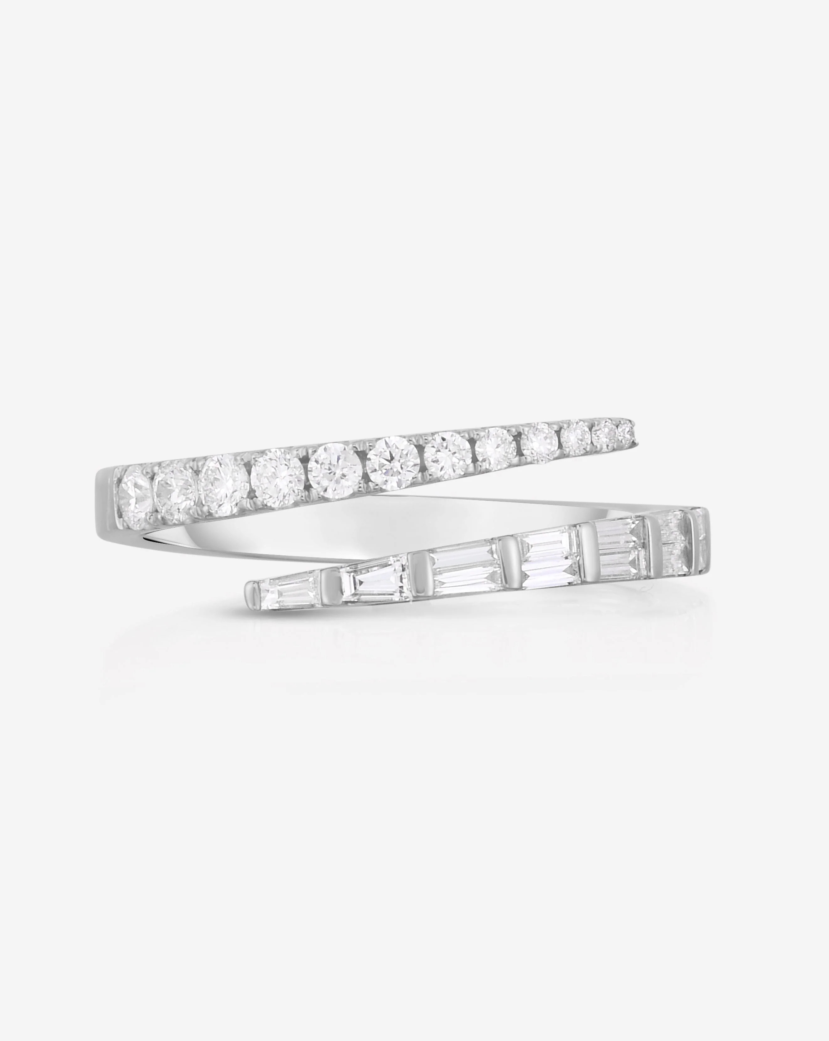 Luxe Open Diamond Wrap Ring | Ring Concierge