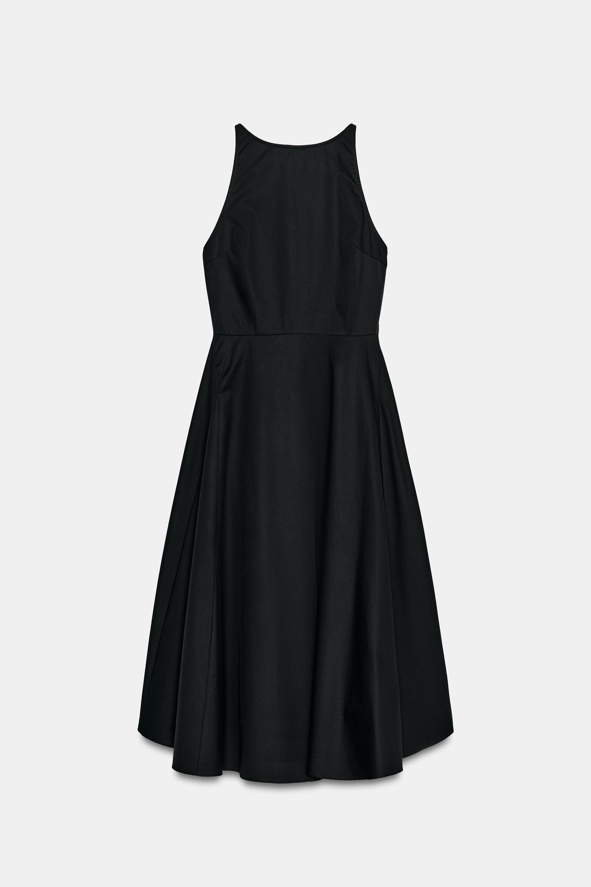 VOLUMINOUS TRENCH MIDI DRESS | Zara UK
