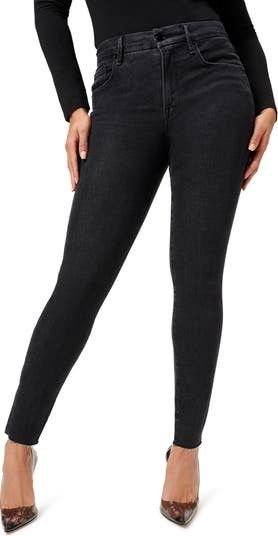 Good Straight High Waist Ankle Jeans Black Jeans Outfit Black Pants Summer Outfits Business Casual | Nordstrom