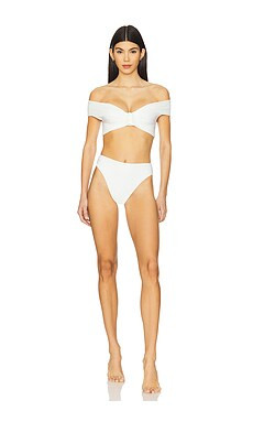 Maygel Coronel Sauco Bikini Set in Off White from Revolve.com | Revolve Clothing (Global)