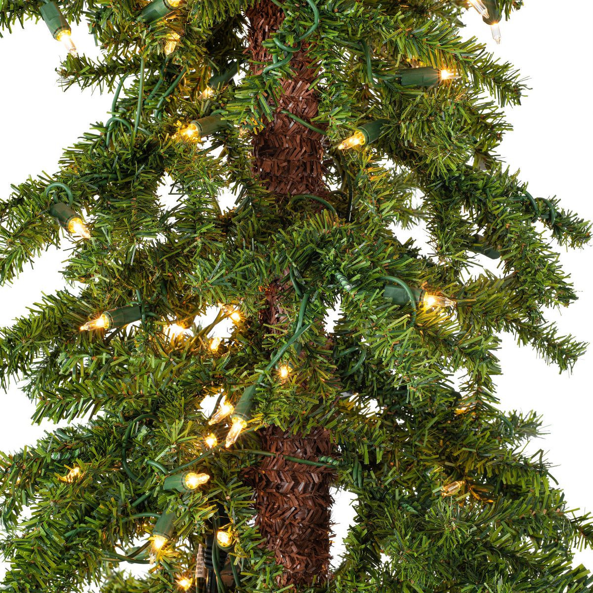 Vickerman Artificial Alpine Christmas Tree with Realistic Plastic Trunks | Target