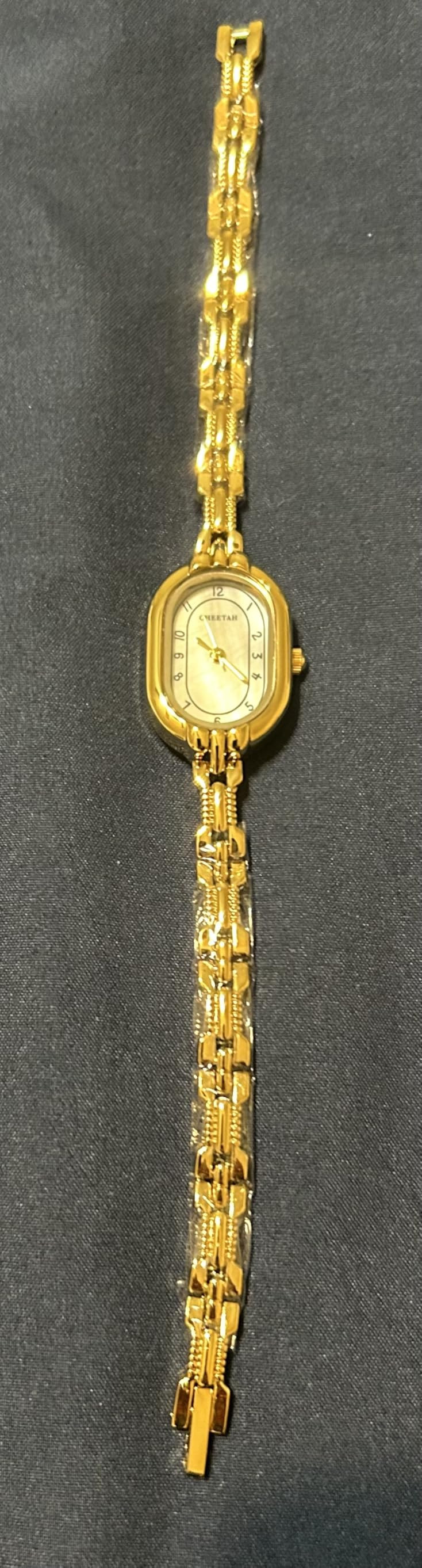 CHEETAH Women's Gold Bangle Watch Small Vintage Bracelet, Easy Read Numeral Dial Waterproof | Amazon (US)