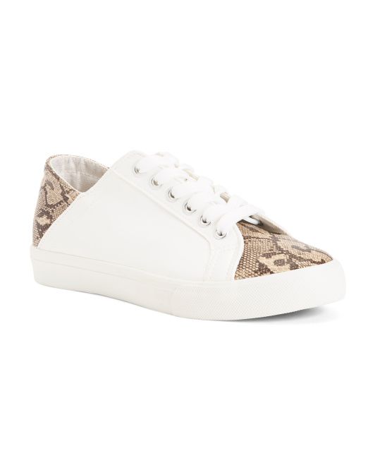 Snake Print Fashion Sneakers | TJ Maxx