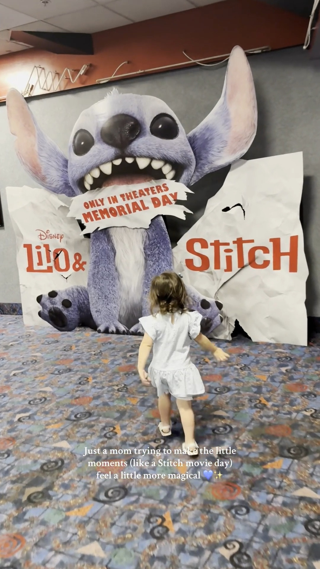 Took our daughter to see the new Stitch movie today… and of course I had to turn it into a full event 💙

She asked to wear a blue dress, paint her nails blue, and bring her Stitch toy—because “Stitch day” deserves a whole vibe 😅

She had the BEST time and seeing her so happy made my whole heart melt 🥹💫 I always want to be the mom who makes the simple things feel magical ✨

#LTKGiftGuide #LTKKids #LTKFamily