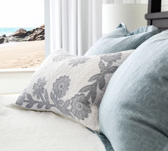 Lilo Handcrafted Cotton Quilt & Shams | Pottery Barn (US)
