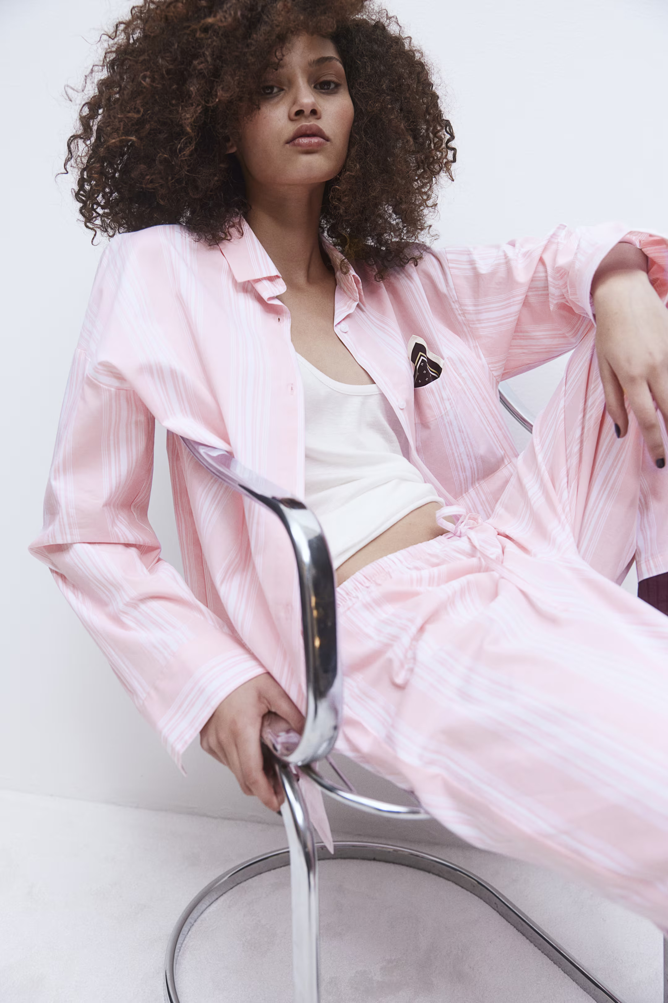 Pyjama shirt and bottoms | H&M (UK, MY, IN, SG, PH, TW, HK)