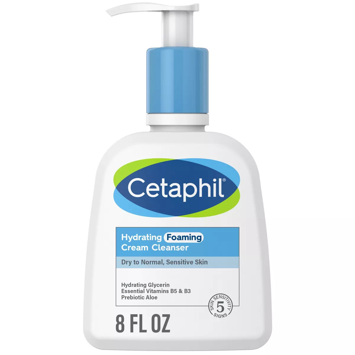 Cetaphil Hydrating Foaming Cream Face Cleanser | Target