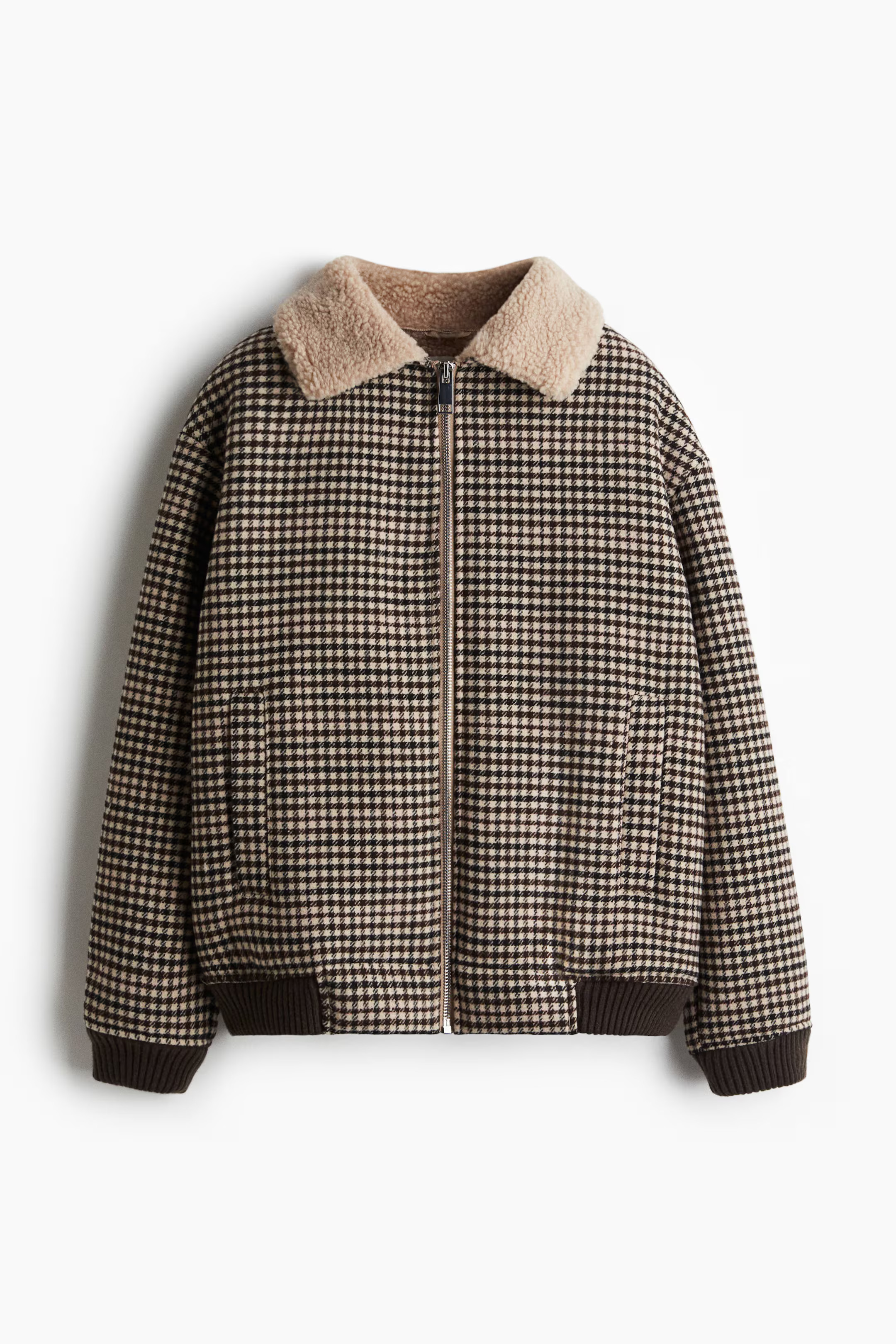 Teddy-lined jacket | H&M (UK, MY, IN, SG, PH, TW, HK)