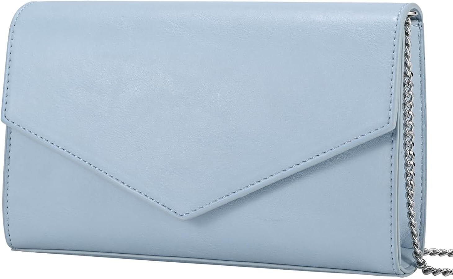 GM LIKKIE Clutch Purse for Women, Evening Envelope Clutch Bag, Crossbody Foldover PU Leather Shou... | Amazon (US)