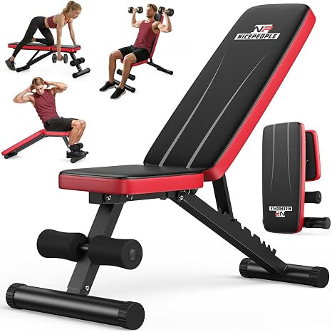 Adjustable Weight Bench for Home Gym, 660LBS Stable Workout Bench with 8 Backrest for Full Body D... | Amazon (US)