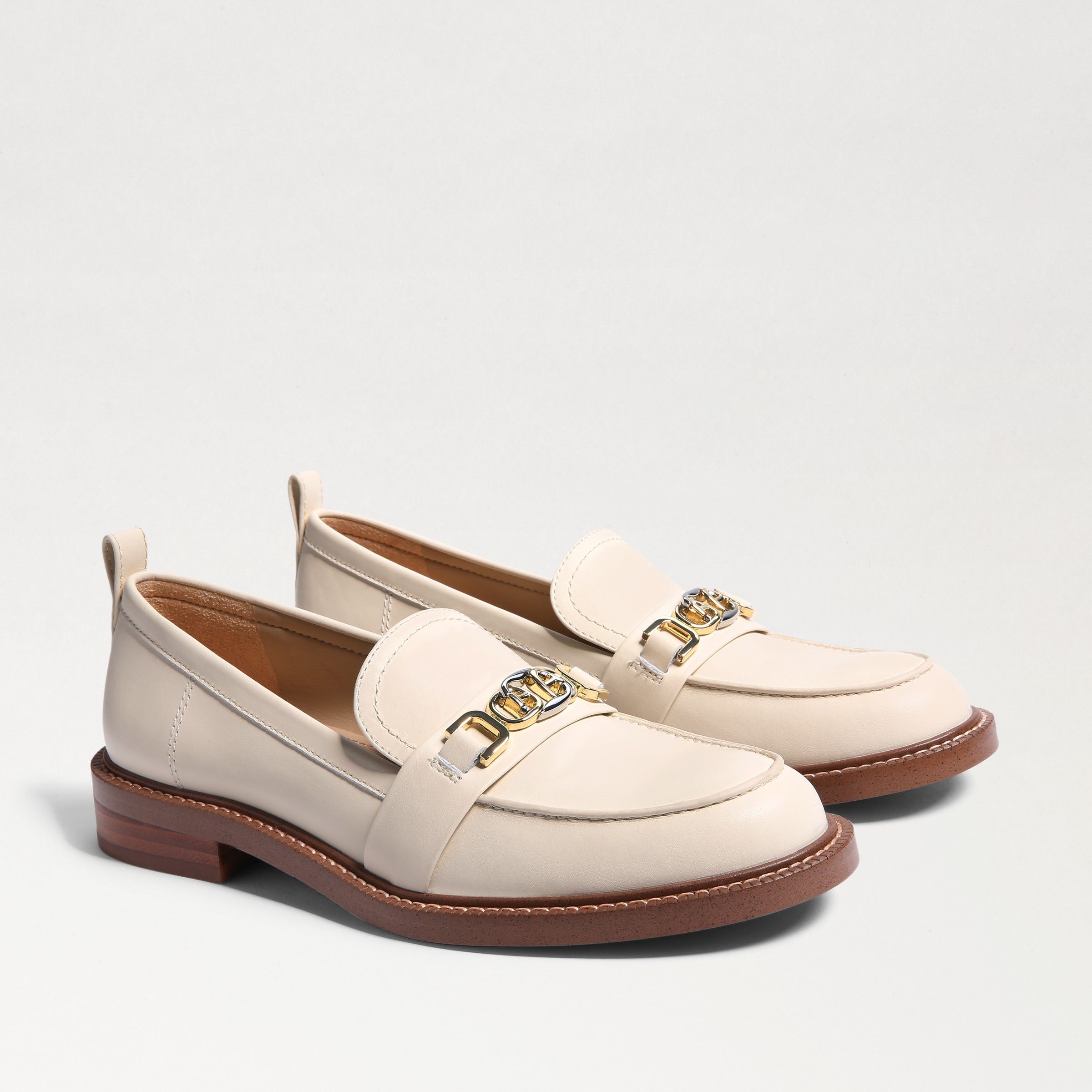 Sam Edelman Christy Loafer Modern Ivory Leather | Sam Edelman