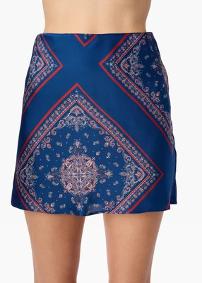 Aviva Mini Skirt Mariner's Bandana | CAMI NYC
